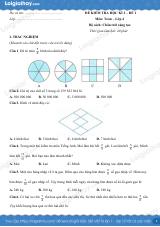 Đề kiểm tra học kì 2 Toán 4 Chân trời sáng tạo - Đề số 1